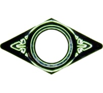 Пластина твердосплавная Эквивалент DCGX070204-AL, 10 шт EWN25