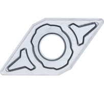 Пластина твердосплавная Эквивалент DNMG150608-MM, 10 шт EPM253