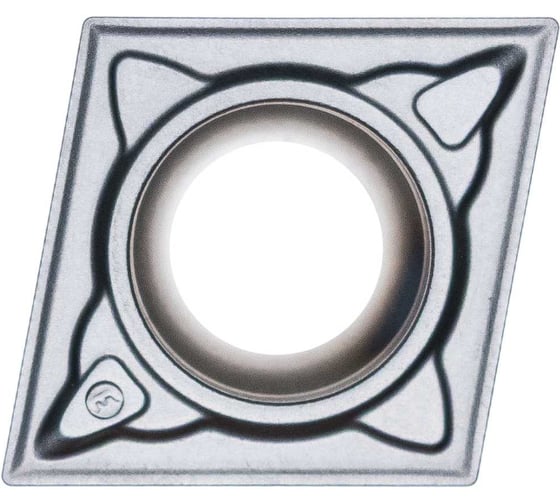 Пластина твердосплавная Эквивалент CCMT09T302-MM, 10 шт EPM10