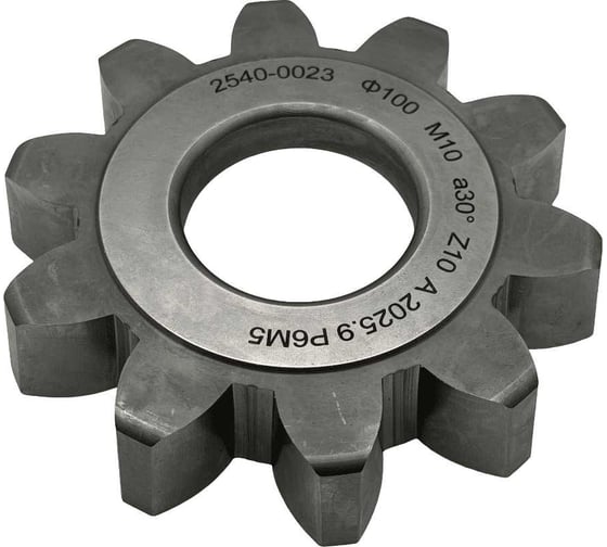 Долбяк дисковый TORNERI M 10.0, z=10, 30, D=100 мм, d=44.45 мм (2540-0023) Т028205