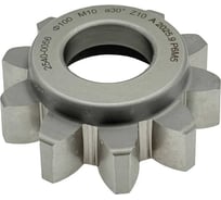 Долбяк чашечный TORNERIM 10.0, z=10, 30, D=100 мм, d=44.45 мм (2540-0056) Т028215