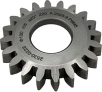 Долбяк дисковый M 5.0, z=20, 20, D=100 мм, d=44.45 мм (2530-0228) TORNERI Т028251