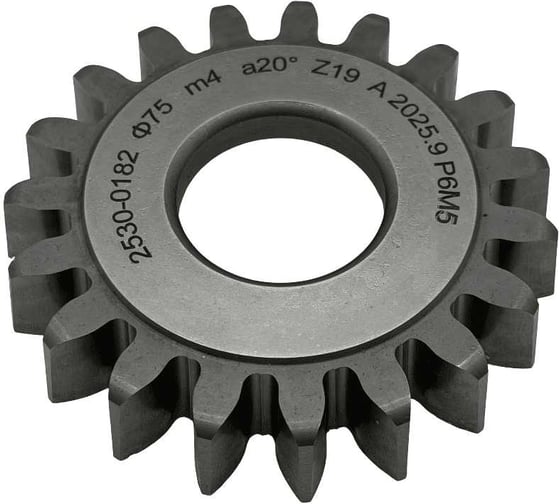 Долбяк дисковый TORNERI M 4.0, z=19, 20, D=76 мм, d=31.75 мм (2530-0182) Т028250