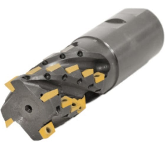 Фреза торцово-цилиндрическая Русский Инструмент 40x60x150 кукуруза с механическим креплением 4гр пл-н APKT 11T304, Z=4 ц/х Weldon 40, СОЖ AH290-R040.060.04.W40.C NOX ri. ri.300.175