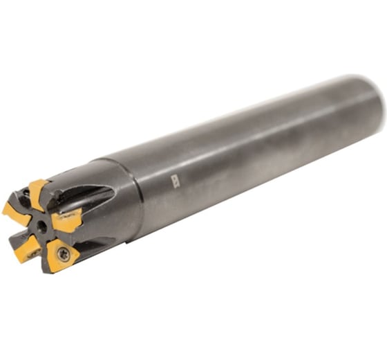 Фреза концевая Русский Инструмент 32, с механическим креплением, 6гр пл-н XNHU 0403 Z=5 ц/х=32 L=170 AE790-R032.04.05.d32 ri.193.323