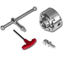 Токарный патрон FABTEC CK-3 M33х3.5 с комплектом кулачков КА-00073962