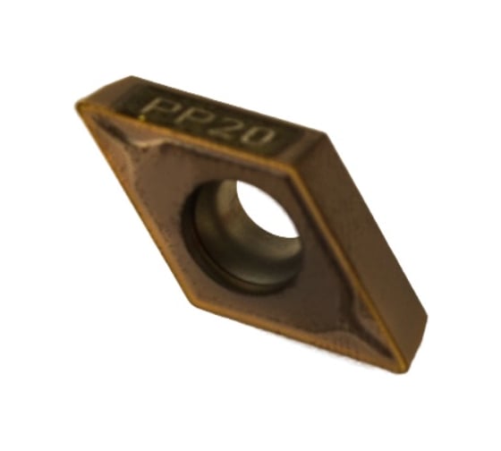 Пластина сменная ромбическая Русский Инструмент DCMT 11T308-EM PP20 ri.361.38