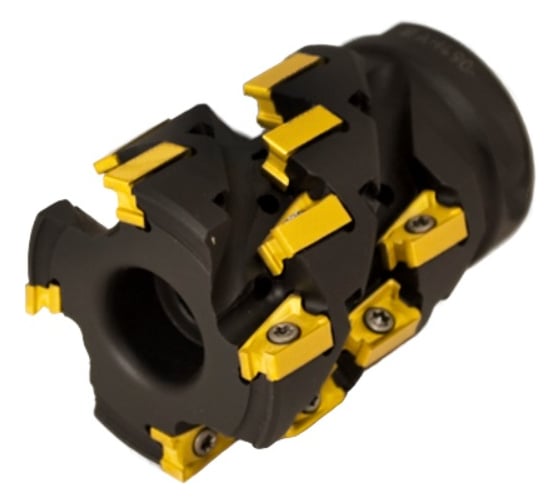 Фреза торцово-цилиндрическая насадная 63x57x80 кукуруза с механическим креплением Русский Инструмент 4гр пл-н LNKX 17T6 Z=4 dпос=27 СОЖ AH490-R063.057.04.A27.C NOX ri ri.300.211