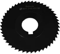 Фреза отрезная Beltools 80х1х22 Z=48 тип 2 со ступицей и ш/п HSS Nit ГОСТ 2679-93 ri.174.2400