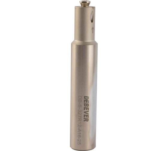 Державка фрезерная модульная Debever Machining Solutions для обработки пазов и канавок, сталь, D=16 мм с каналом для СОЖ DB-S-327R12-A16-25