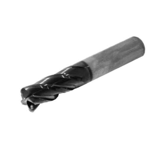 Фреза концевая твердосплавная Русский Инструмент 12х30х75 r=2 P45C Z=4 ц/х CF435-120.20R-P45C ri.192.642