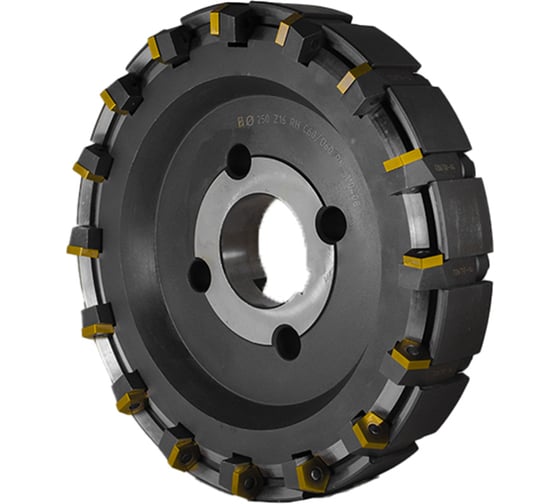 Фреза торцовая 250 с механическим креплением Русский Инструмент 5гр пл-н PN.. 110408 Z=16 dпос=60мм комбинированная посадка ri.298.42