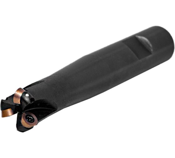 Фреза концевая Русский Инструмент 20 с механическим креплением круглых пластин, RD.. 0602 Z=3 ц/х Weldon=20 СОЖ AE400-R020.030.03.W20.C NOX ri.301.34