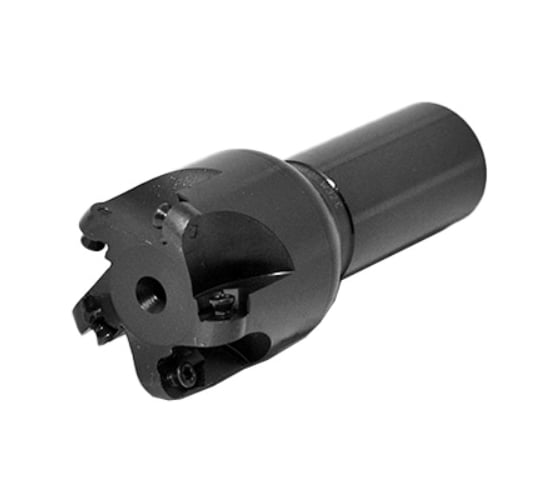 Фреза концевая Русский Инструмент 50 с механическим креплением круглых пластин, RD.. 1204 Z=5 ц/х Weldon=32 СОЖ AE400-R050.060.05.W32.C NOX ri.301.28