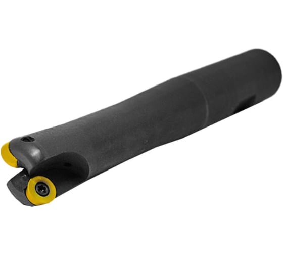 Фреза концевая Русский Инструмент 20 с механическим креплением круглых пластин, RD.. 0803 Z=2 ц/х Weldon=20 СОЖ AE400-R020.040.02.W20.C NOX ri.301.37