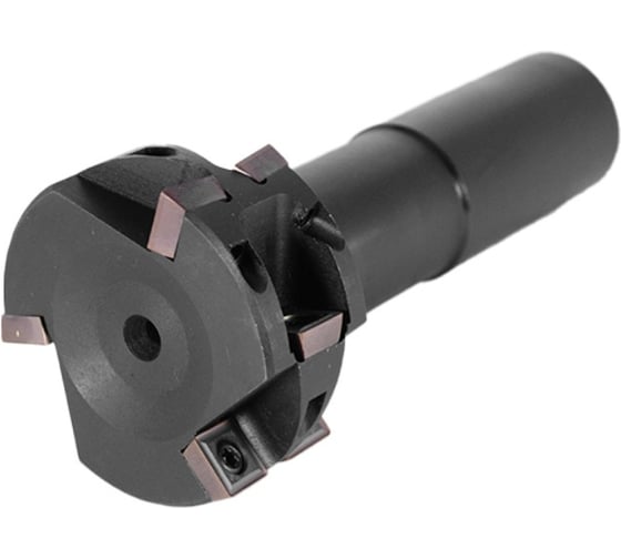 Фреза т-образная Русский Инструмент 60x28 паз 36 с механическим креплением 4гр пластин, SPGT 110408 Z=9 (3х3) ц/х Weldon 32 СОЖ AT290-R060.28.03.W32.С NOX ri.295.42