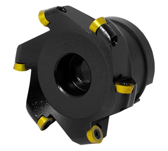 Фреза торцовая Русский Инструмент 63 с механическим креплением круглых пластин, RDEW 0803 Z=6 dпос=22мм СОЖ AF200-R063.04.06.A22.C NOX ri.296.32