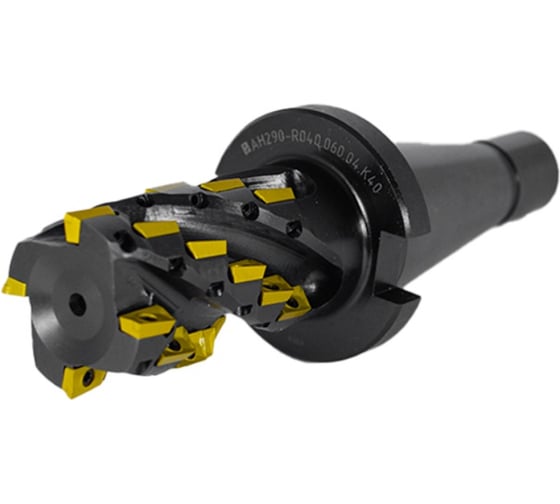 Фреза торцово-цилиндрическая Русский Инструмент 40х60х185 пл. APKT 11T3.. Z=4 к/хв конус 7:24 40 исп.1 ri.300.179