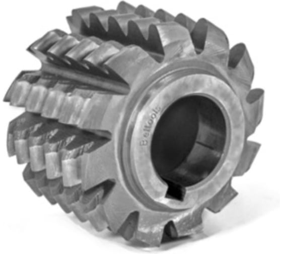 Фреза червячная для зубьев звездочек Beltools t=9,525 dр=6,35 B Р6М5 (2523-0036) 71x56x27 (2гр.45 мин.) 4162 Z=12 исп1 ri.188.127