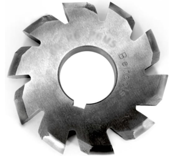 Фреза полукруглая выпуклая Beltools 80 R6 Р6М5 dпос=27мм Z=10 ГОСТ 9305-93 ri.178.122