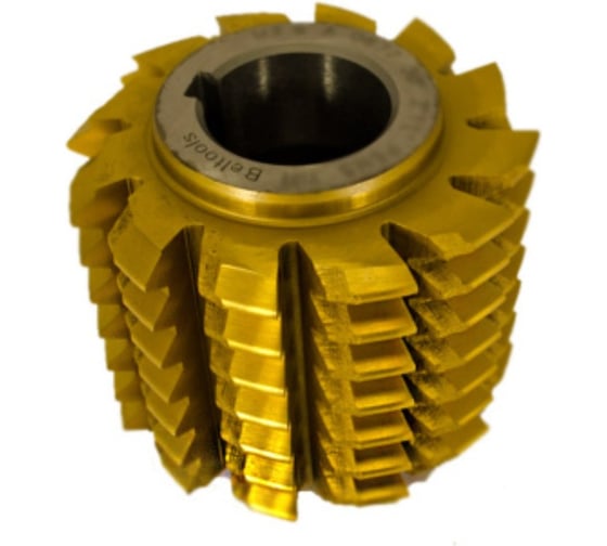 Фреза червячная Beltools для шлицевых валов М2 A Р6М5 2520-0675 30гр. (1гр.57 мин.) 63x50x27 мм износостойкое покрытие тип 2 ГОСТ 6637-80 ri.186.129