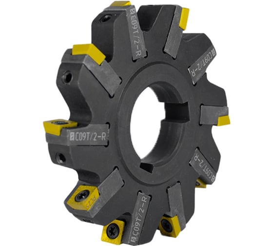 Фреза трехсторонняя Русский Инструмент 100х14-16х32 с механическим креплением 4гр пластин, SPMT 09T308 Z=10 (2х5) AS290-100.1416.05.D32 NOX ri.181.181