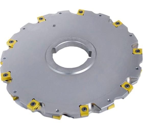 Фреза трехсторонняя Русский Инструмент 200х8х50 с механическим креплением 4гр пластин, с тан. креплением ZNHX 04 Z=18 (2х9) AS490-200.08.09.D50 ri.181.302