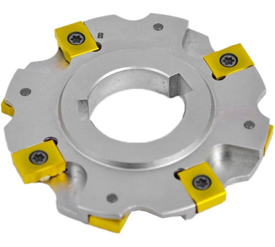 Фреза трехсторонняя Русский Инструмент 63х4х22 с механическим креплением 4гр пластин, с тан. креплением ZNHX 02 Z=8 (2х4) AS490-063.04.04.D22 ri.181.260