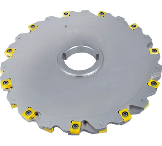 Фреза трехсторонняя Русский Инструмент 250х12х50 с механическим креплением 4гр пластин, с тан. креплением ZNHX 06 Z=22 (2х11) AS490-250.12.11.D50 ri.181.315