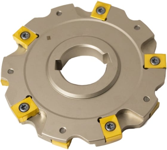 Фреза трехсторонняя Русский Инструмент 125х5х40 с механическим креплением 4гр пластин, с тан. креплением ZNHX T2 Z=14 (2х7) AS490-125.05.07.D40 ri.181.280