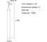 Фреза концевая твердосплавная CNCTOOL VHM 1.5х3х50 z=2 R0.75 L580, TiSiN HRC58 (P,M,K) 185008 3