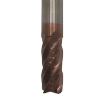 Фреза концевая твердосплавная CNCTOOL VHM 12х30х75 z=4 R0.5 L580, TiSiN HRC58 (P,M,K) 184796