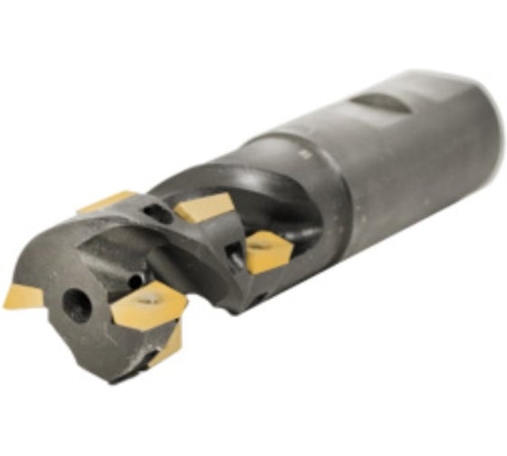 Фреза концевая Русский Инструмент 12 с механическим креплением 4гр пластин APKT 11T3.. Z=1 ц/хв dхв=16 СОЖ ri.193.173