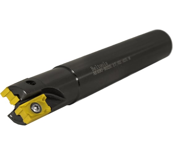 Фреза концевая Русский Инструмент 25 с механическим креплением 4гр пластин LNKX 17T6 Z=2 ц/х=25 L=170 AE490-R025.17.02.d25.M ri.193.287