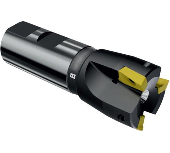 Фреза концевая Русский Инструмент 16 с механическим креплением 4гр пластин APKT 11T3.. Z=2 ц/х Weldon=16 СОЖ AE390-R016.11.02.W16.C ri.193.153