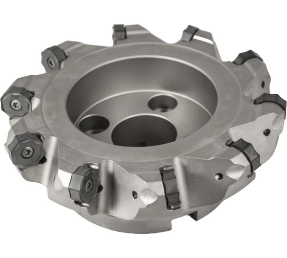 Фреза торцовая Русский Инструмент 160 с механическим креплением 8гр пластин ONKU 0706 Z=10 dпос=40мм AF143-R160.04.10.C40 ri.479.22