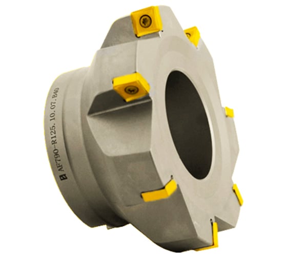 Фреза торцовая Русский Инструмент 125 с механическим креплением 4гр пластин SNHU 1205 Z=7 dпос=40мм AF790-R125.10.07.B40 ri.195.349