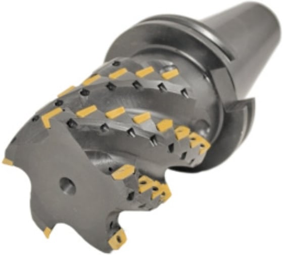 Фреза торцово-цилиндрическая Русский Инструмент 80x80x225 кукуруза с механическим креплением 4гр пластин APKT 11T304 Z=5 к/х конус 7:24 50 тип A СОЖ AH290-R080.080.05.SK5 ri.300.139