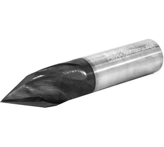 Фреза концевая многофункциональная Русский Инструмент твердосплавная 20х35х100 60гр P45C Z=2 ц/х CB235-200.060A-P45C ri.323.28