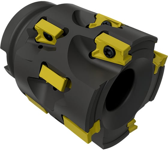 Фреза торцово-цилиндрическая насадная 100x71x100 кукуруза с механическим креплением 4гр пл-н LNKX 17T6 Z=5 dпос=40 СОЖ AH490-R100.071.05.A40.C NOX r ri.300.214