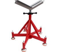 Большая опора для труб с V-образной головкой TD-tools 610-920мм TD1108H5