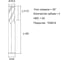 Фреза концевая твердосплавная CNCTOOL VHM 5х13х50 z=4, хв.6 L630, TiSiN-S HRC63 (P,K,H) 184799 3
