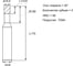 Фреза концевая твердосплавная CNCTOOL VHM 4х4.8(30)х75 z=4, хв.6 L58.0, TiSiN HRC58 (P,M,K) 184780 3