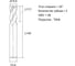 Фреза концевая твердосплавная CNCTOOL VHM 4х11х50 z=4 L58.0,TiSiN HRC58 (P,M,K) 184777 3