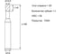 Фреза концевая твердосплавная CNCTOOL VHM 3х8х50 z=4, хв.4 L50.0, TiaN HRC50 (P,K) 184760 3
