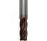 Фреза концевая твердосплавная CNCTOOL VHM 8х20х60 z=4 L580, TiSiN HRC58 (P,M,K) 184783 1