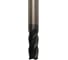 Фреза концевая твердосплавная CNCTOOL VHM 8х20х60 z=4 L500, TiaN HRC50 (P,K) 184763 1
