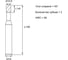 Фреза концевая твердосплавная CNCTOOL VHM 2х6х50 z=2, хв.4 L500AL, HRC50 (N) 184767 3