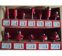 Набор фрез 12 шт. ФД012 А Интерскол 2100800200000