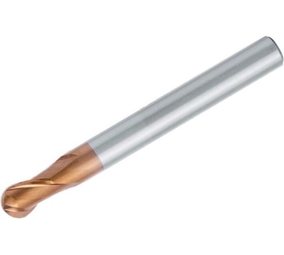 Фреза сферическая NORGAU VHM D6x9x50x6/Z2 Тип H 018445060